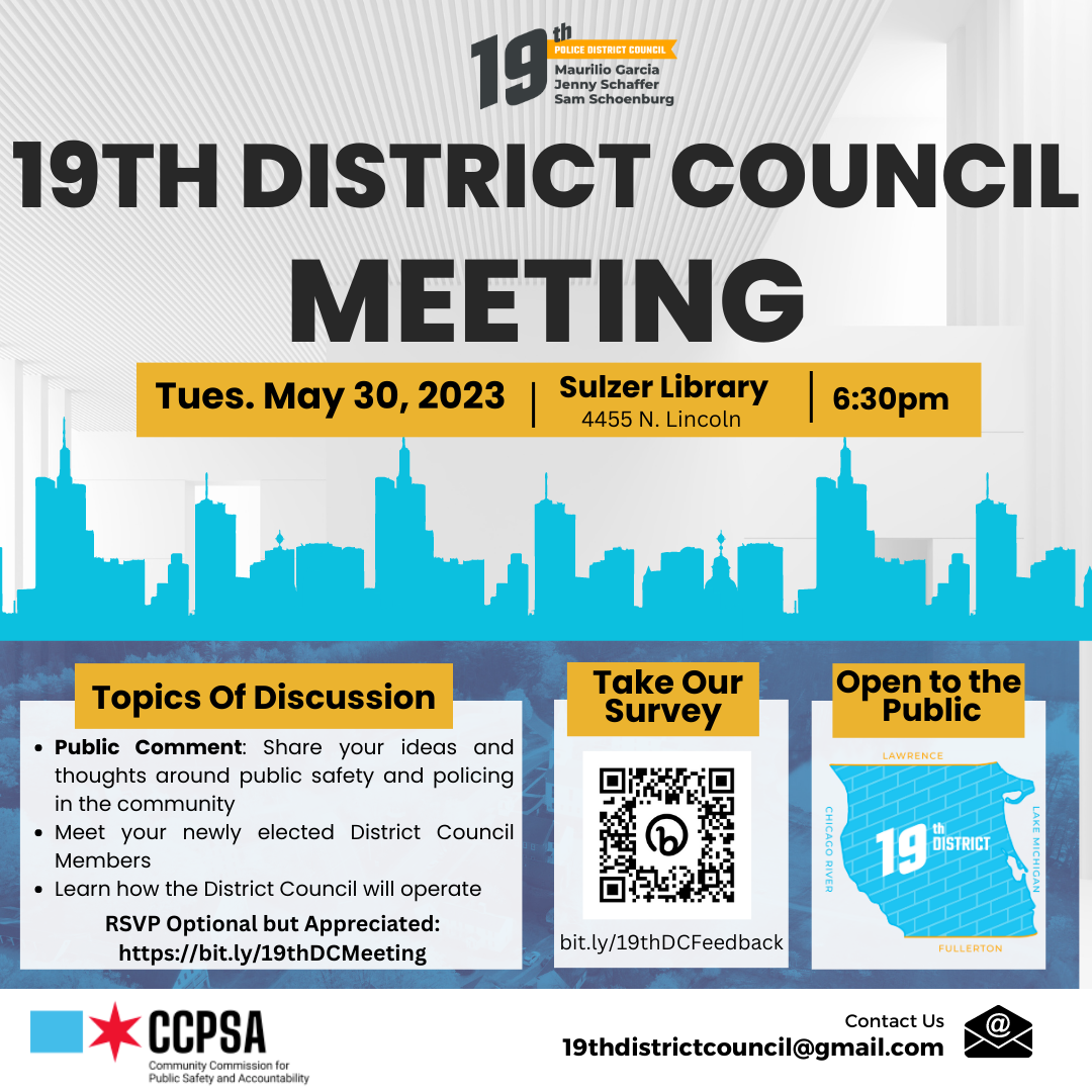 19th Police District Council Meeting