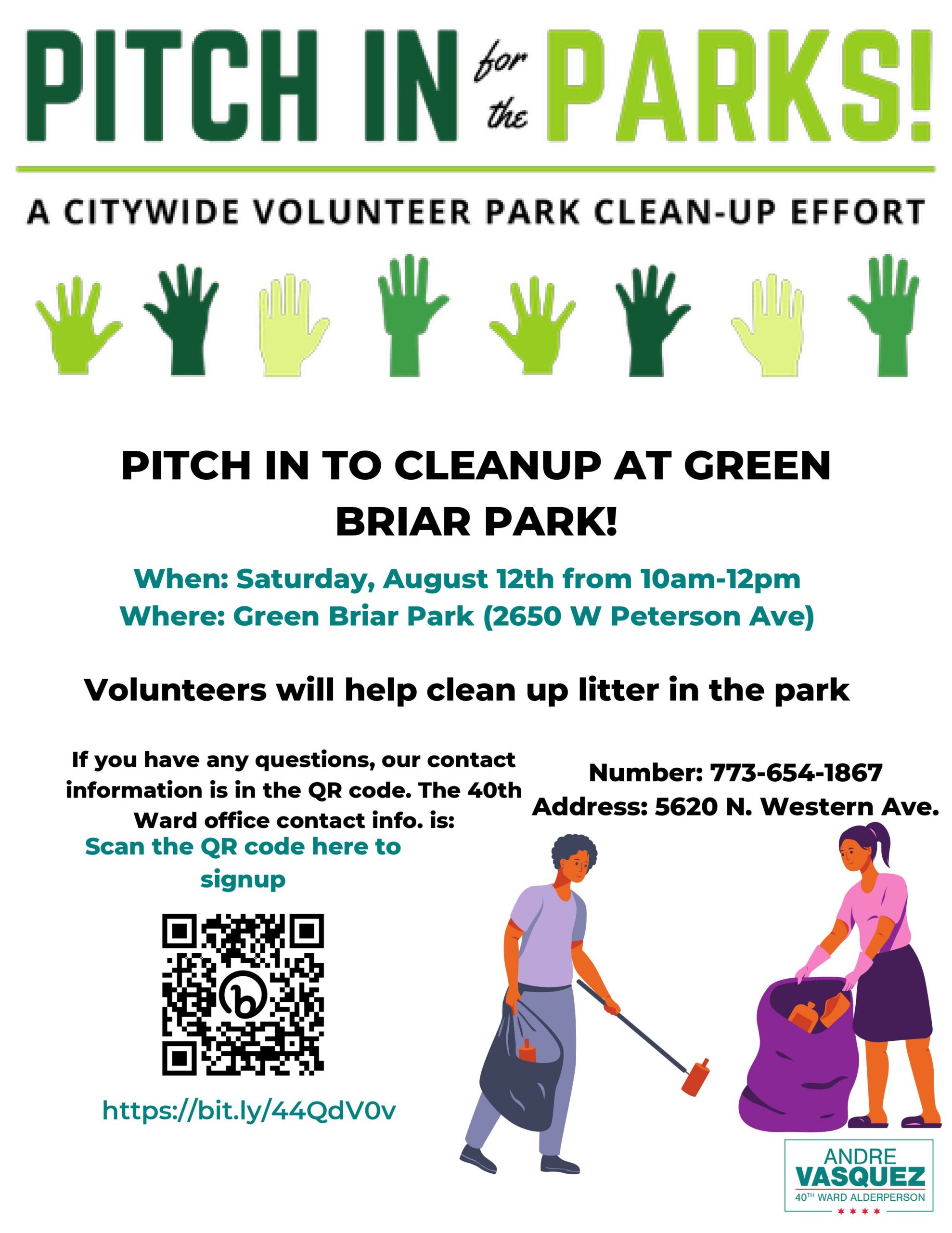 Pitch in for the Park at Green Briar Park