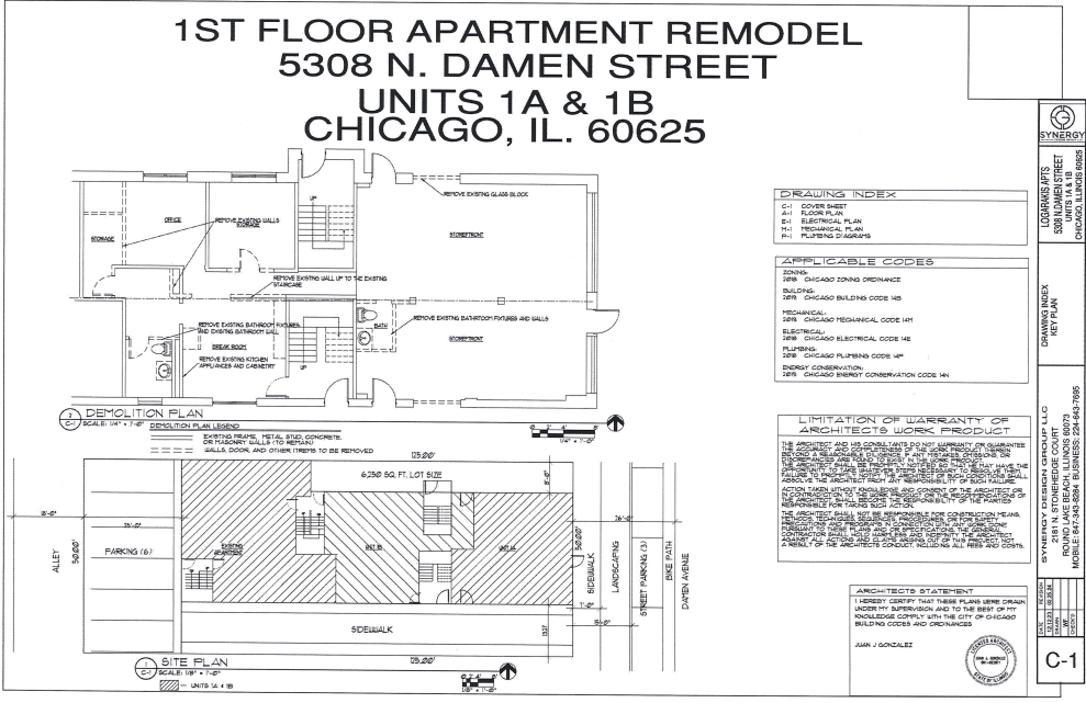 Notice of Intent: Zoning Change at 5308-5310 N. Damen Ave