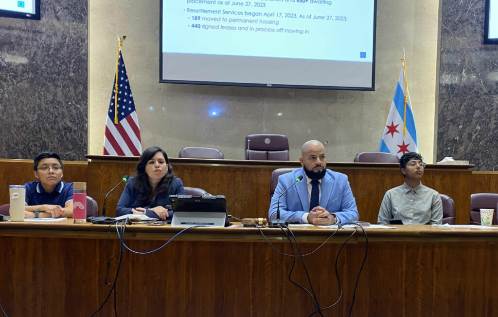 City Council - meeting of the CIRR - Ald. Vasquez chairs