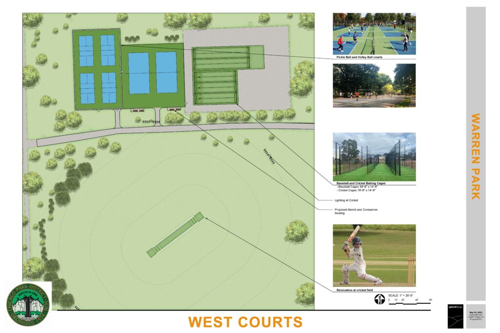 Architectural Drawing of Warren Park West Courts