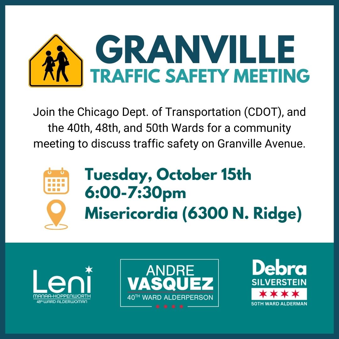 Granville Traffic Safety Meeting on 10/15!