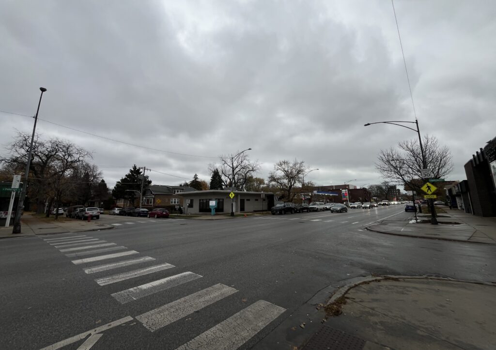 Intersection of Peterson and Maplewood