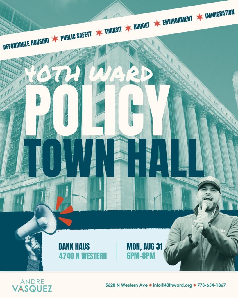 Town Hall Flyer, see details below